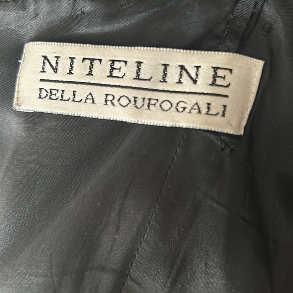 90s Beaded Vintage Mini Party Dress - Picture 7 of 8